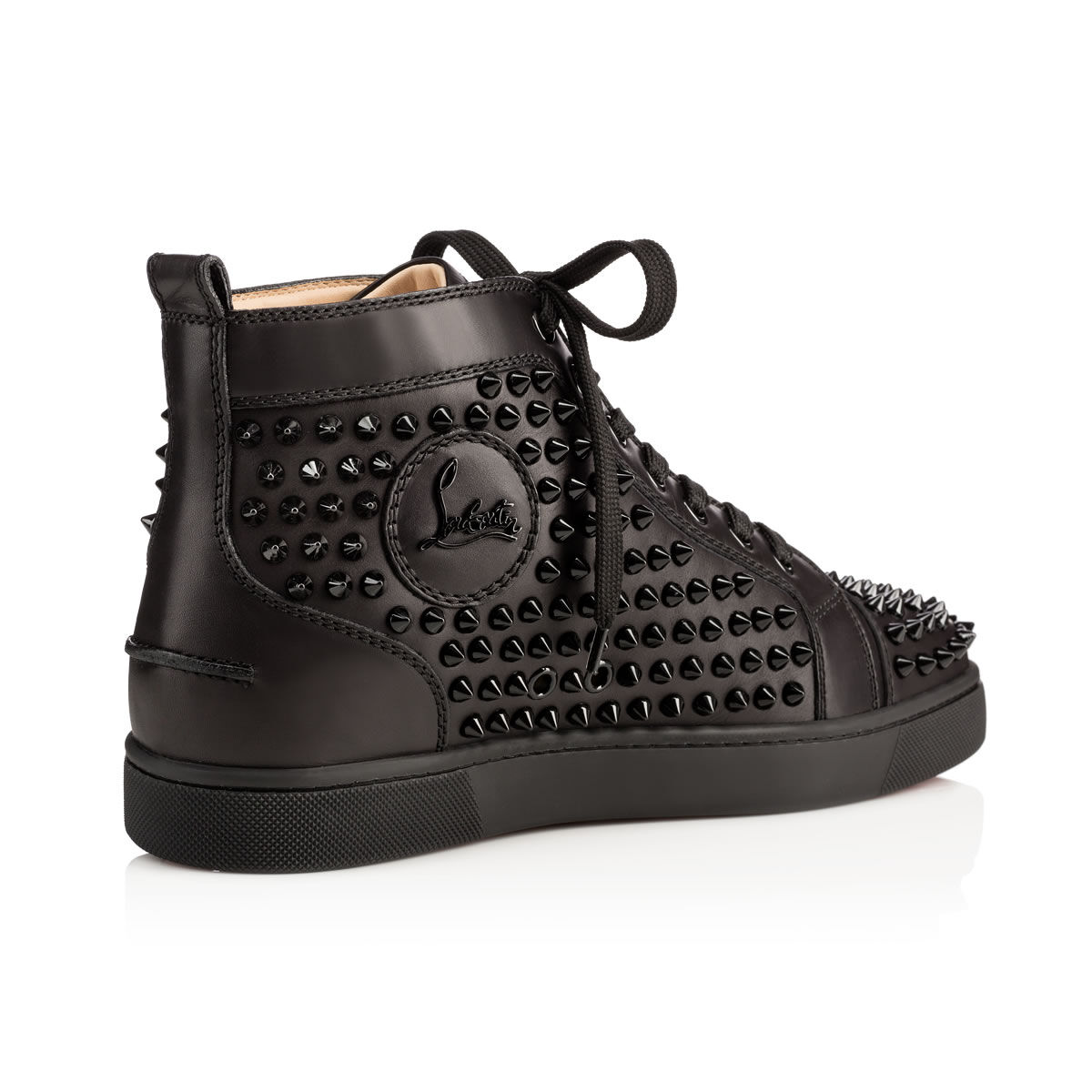 Louis Spikes ブラック カーフレザー - Shoes - Men - Christian Louboutin