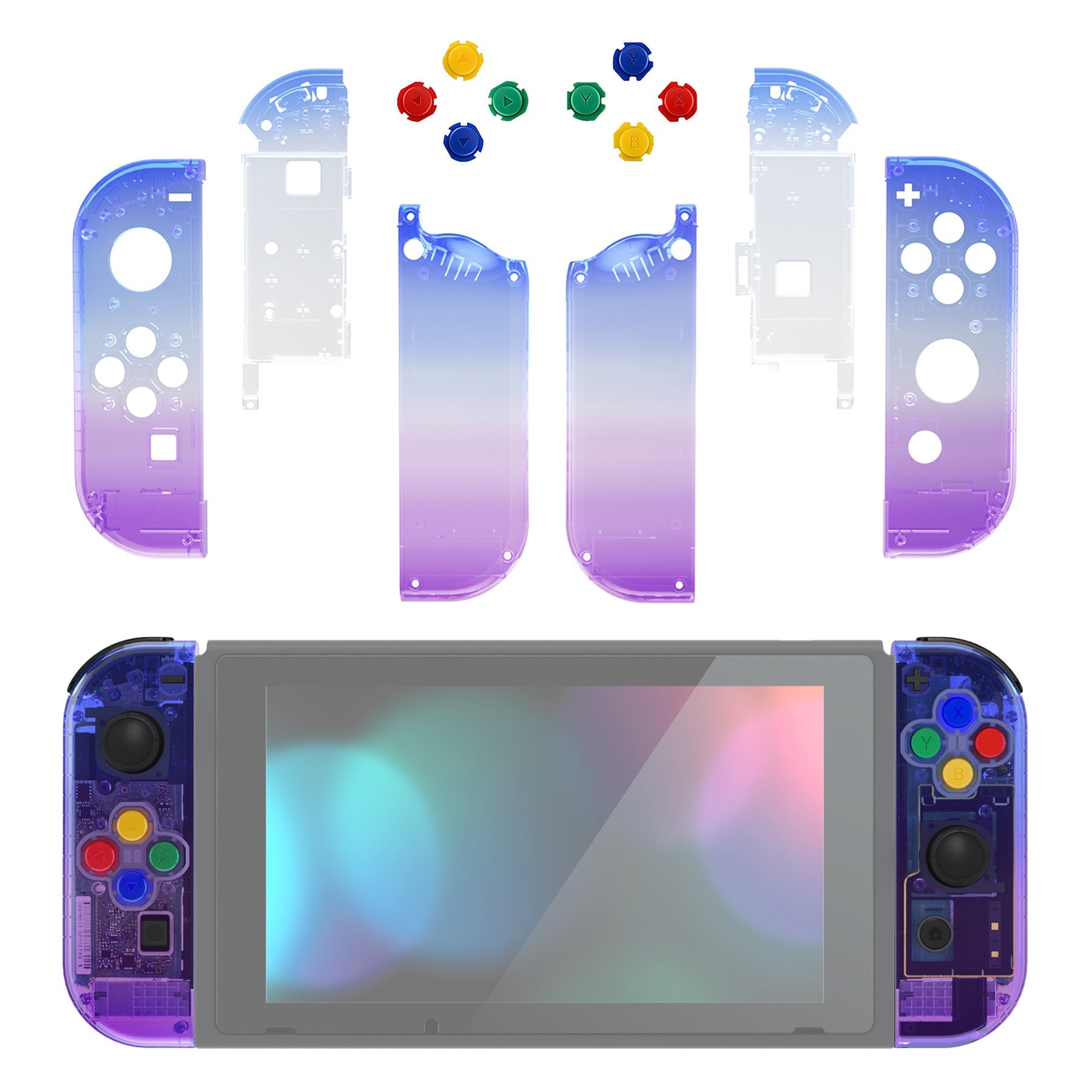 eXtremeRate NS Switch用ジョイコン交換フルセットシェルケースボタン