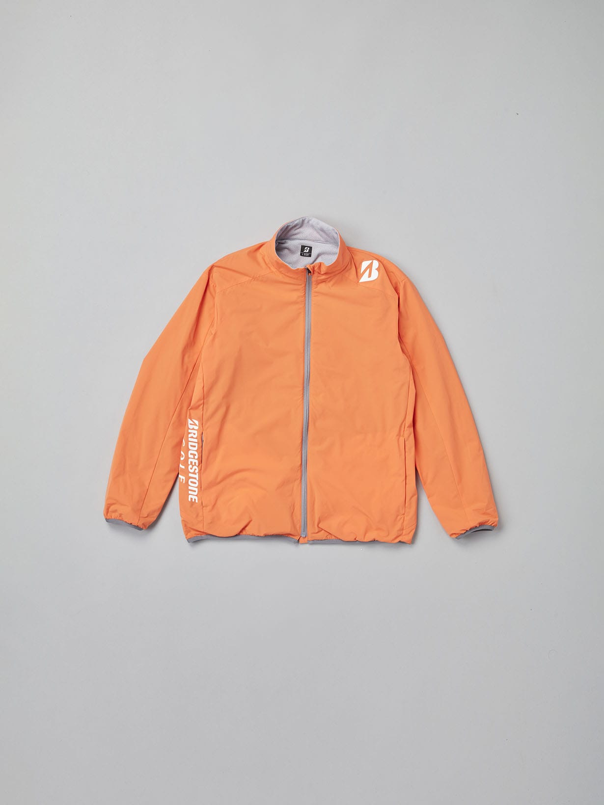 秋冬 【B-01】長袖前開きブルゾン(M OR(オレンジ)): アパレル
