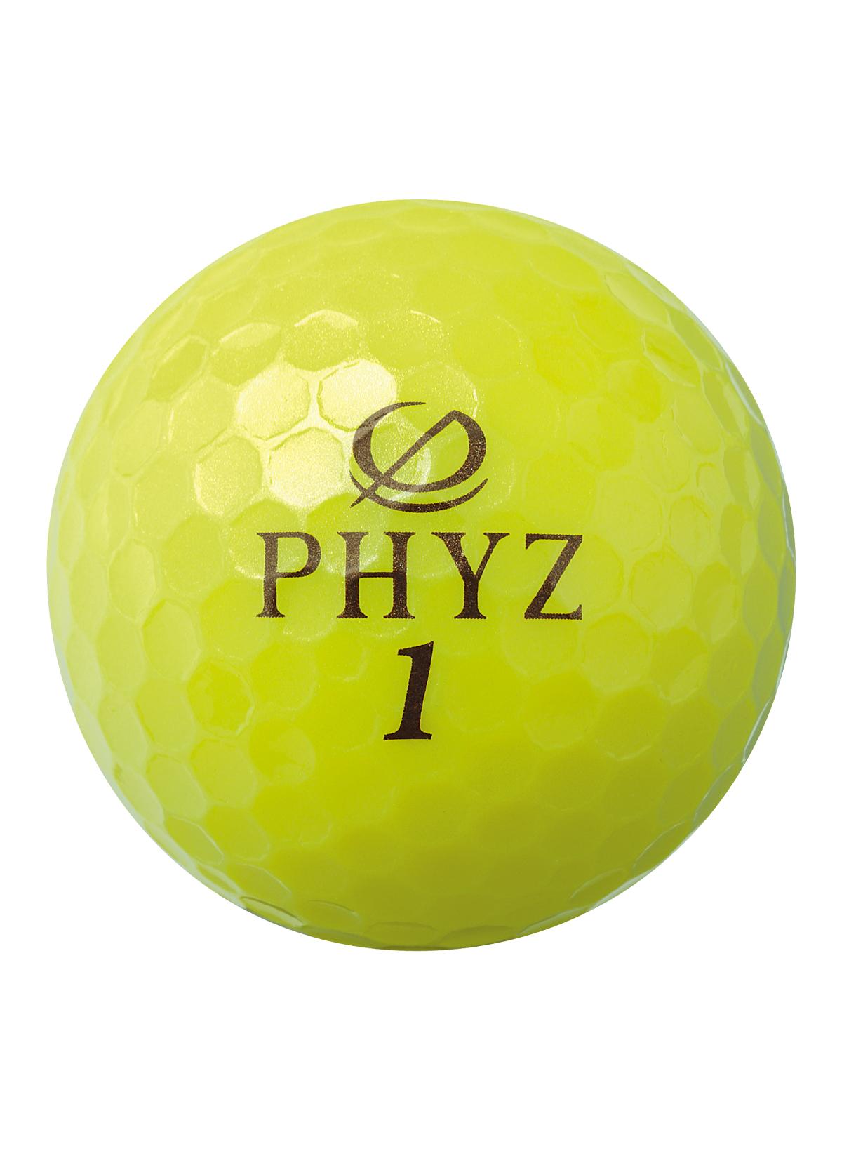 PHYZ 5（イエロー） [1ダース：12個](イエロー): ボール|BRIDGESTONE