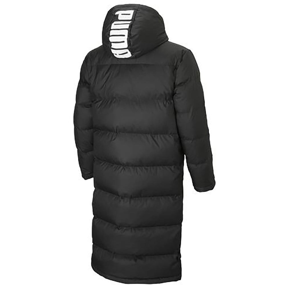 657736 プーマ ベンチコート ダウン 防寒 防風 ロング丈 PUMA ブラック