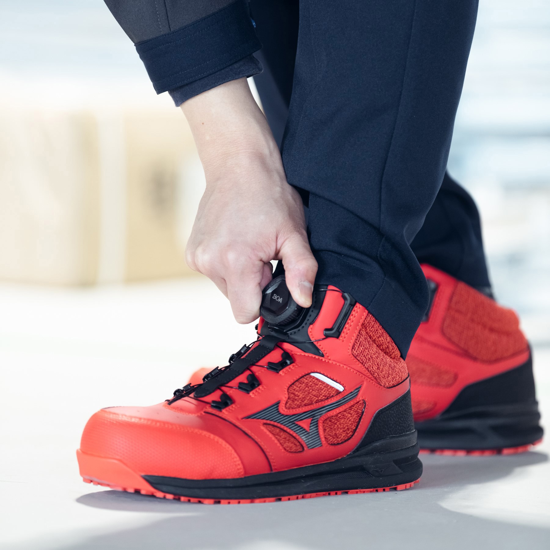 F1GA220305 オールマイティLSⅡ73M BOA mizuno(ミズノ) スニーカー