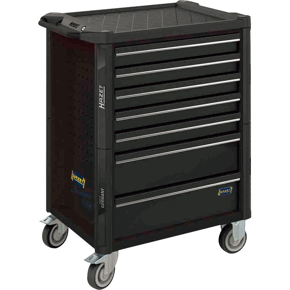 179N-7-RAL9005 ツールワゴン 7段 ハゼット 積載荷重540kg マット