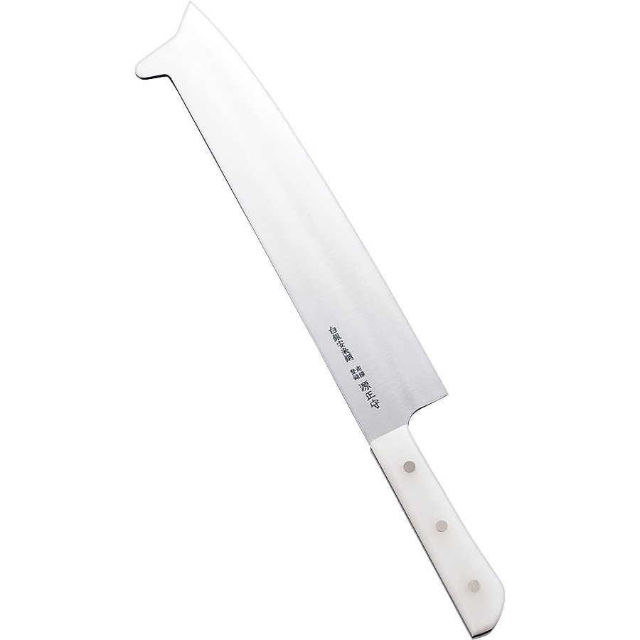 源正守 角付冷凍包丁 樹脂柄(白銀安来鋼) TKG サイズ30cm - 【通販