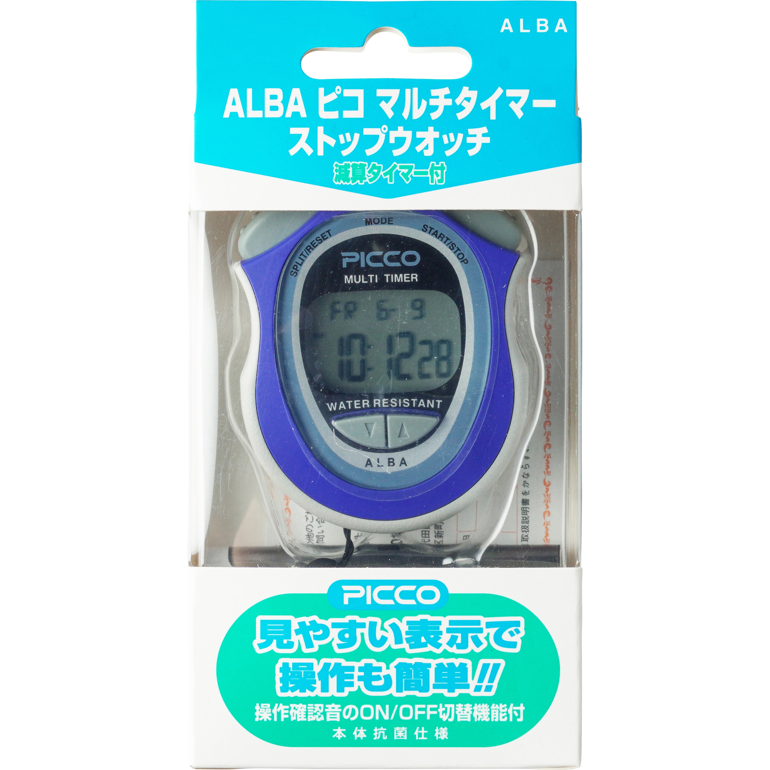 ADME002 ピコ マルチタイマー セイコー(SEIKO) 日常生活防水 - 【通販
