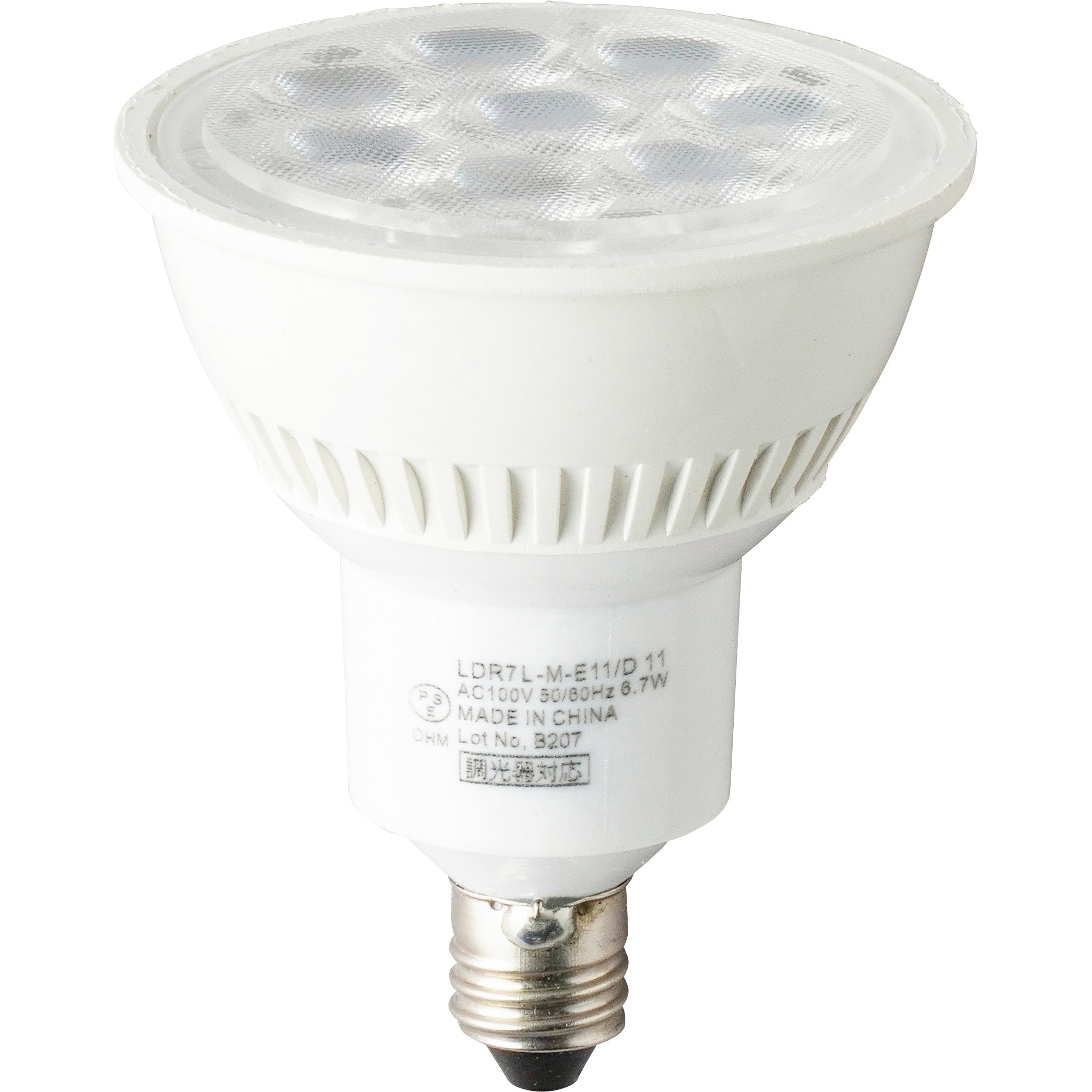 LDR7L-M-E11/D 11 LED電球 ハロゲンランプ形 中角タイプ 60形相当
