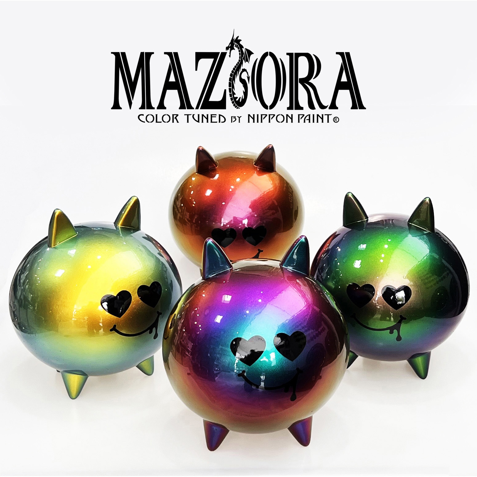 701MN マジョーラ ミニボトル SHOW UP 容量190g グリーン/パープル色