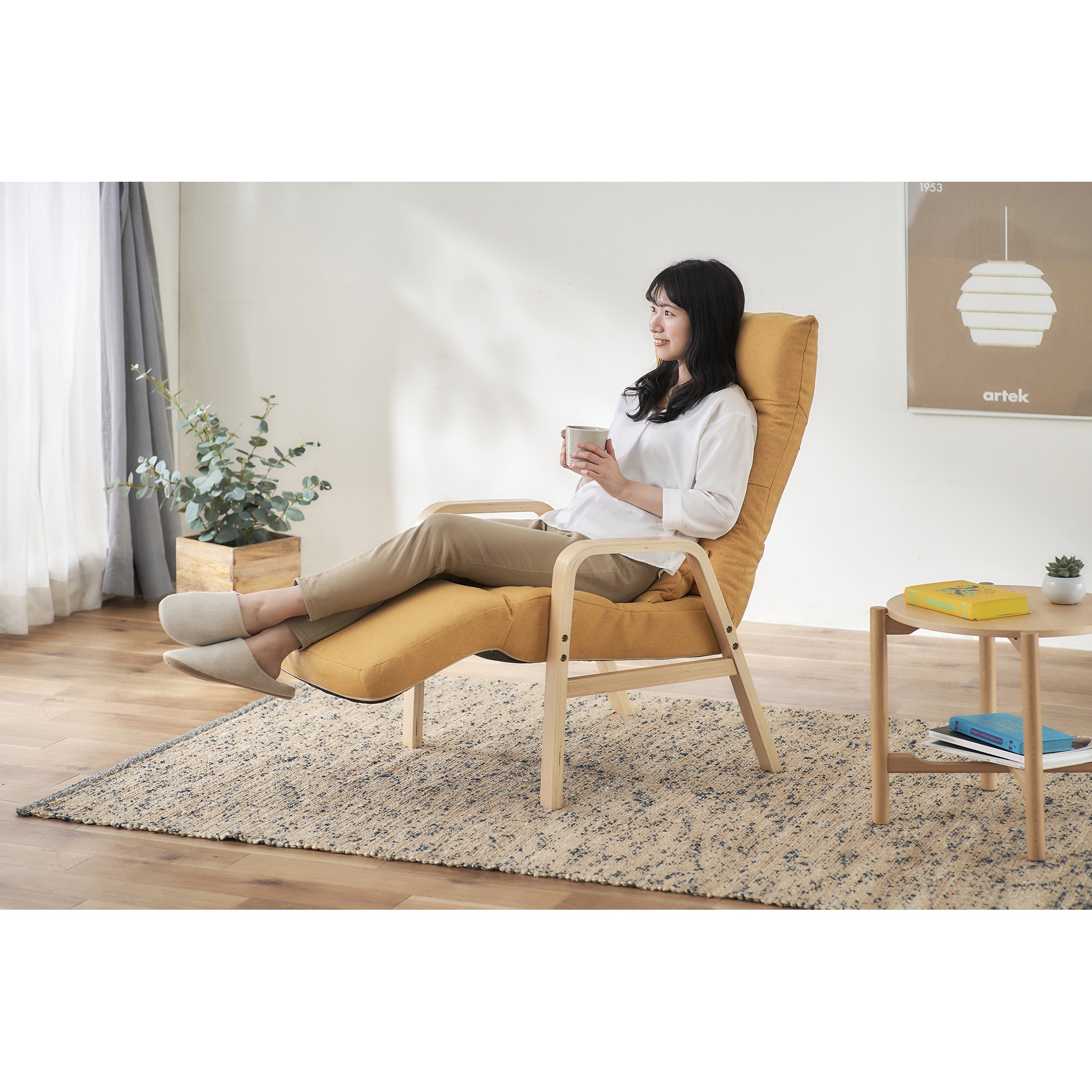 激カワ ナチュラルウッド アームチェア 【ハクサイ様専用】ナチュラル