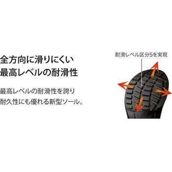 PRM230BOA-BK-26.0 Boaシステム安全靴 プレミアムコンフォート PRM