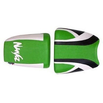 2048I シートカバー ZX 7 R (2000) KAWASAKI PVC グリーン/ホワイト
