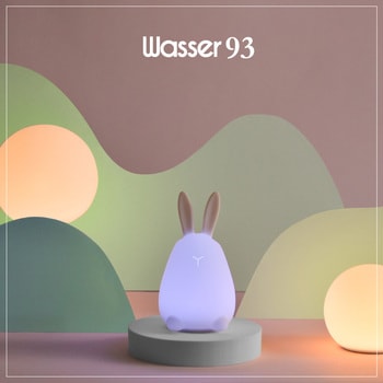 wasser93 wasser93 シリコンライト ウサギ型 TAIGASHOJI(大河商事) LED