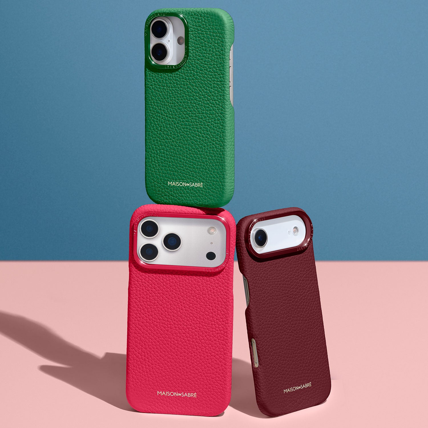 iPhone 17 Pro Case - Black Caviar – MAISON de SABRÉ
