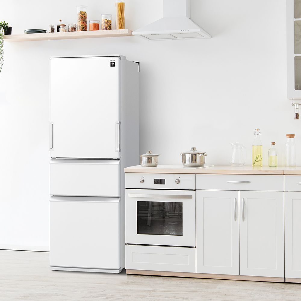 SJ-PW37R | 冷蔵庫：シャープ