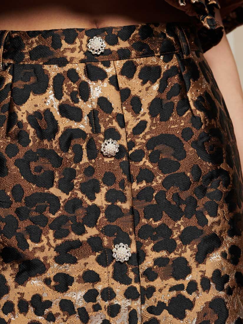 Suite Leopard Jacquard スカート – Sister Jane (Japan)