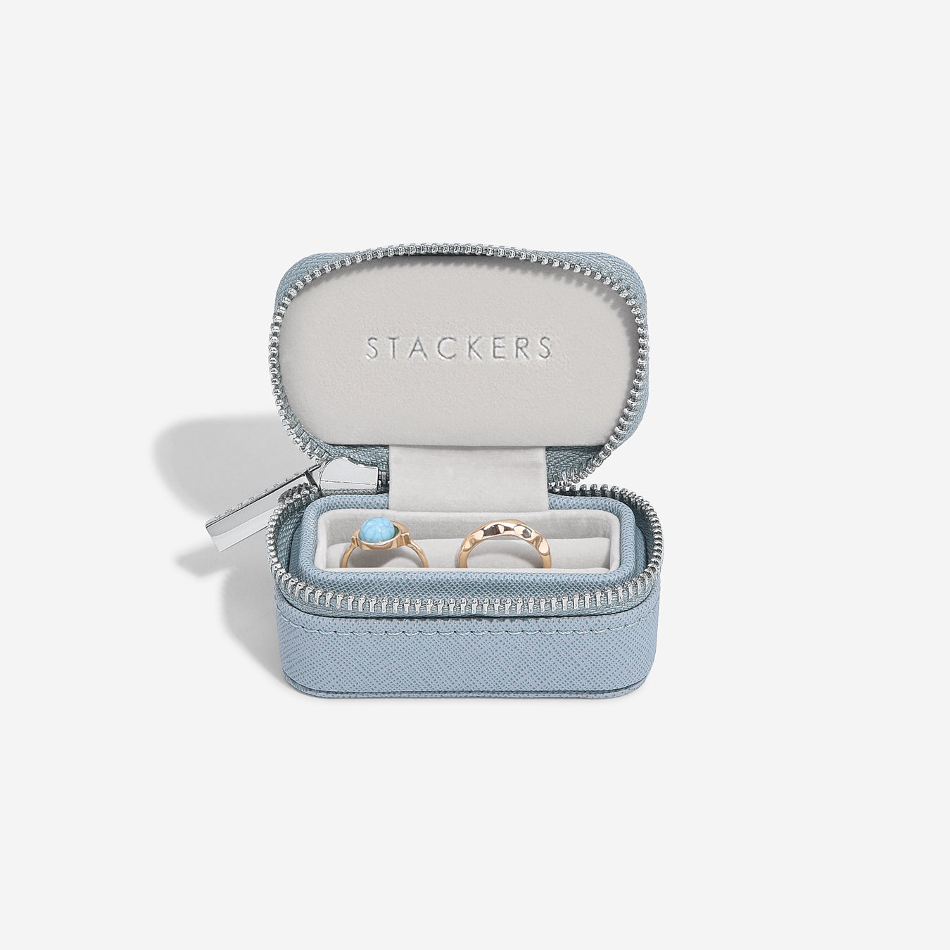 プチリング ジュエリーボックス S ダスキーブルー – STACKERS LONDON
