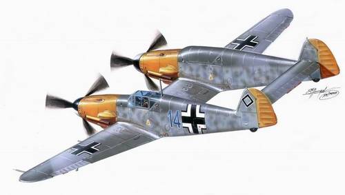 裾野のとしさん専用Messerschmitt Bf109G含め4機 裾野のとしさん専用