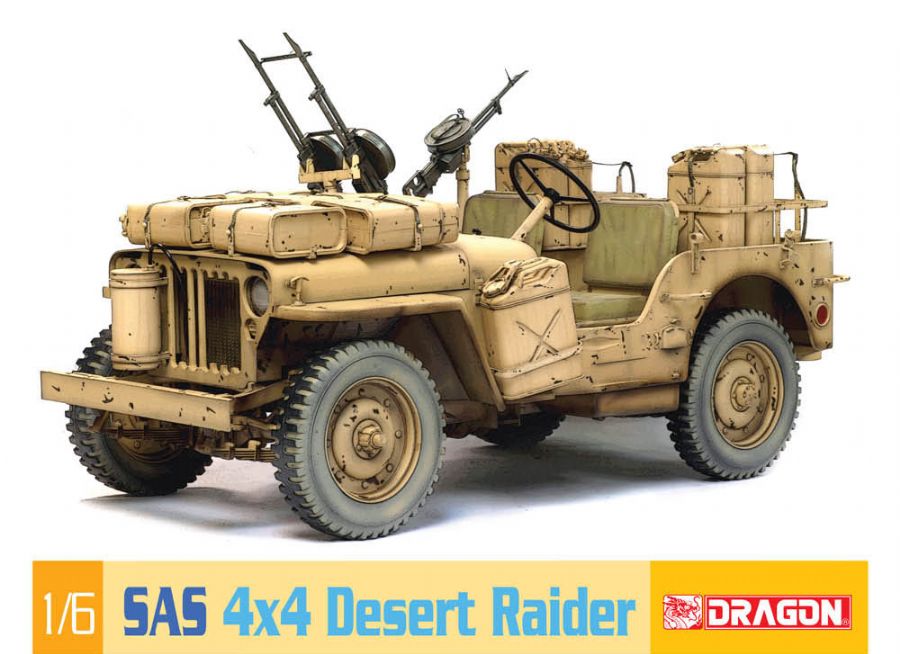 Jeep SAS 4x4 Desert Raider Dragon 75038