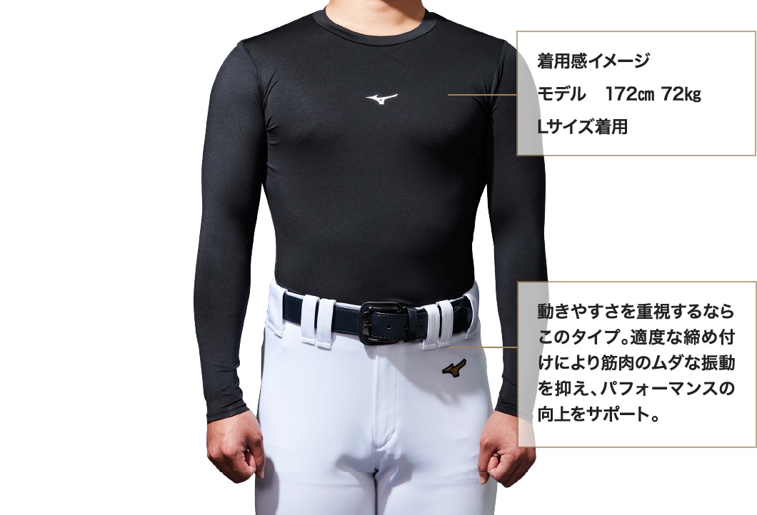 ミズノアンダーシャツ - この1着！と思える、アンダーシャツに出会おう