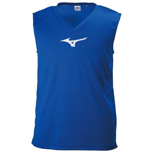 Mizuno ビブス リバーシブル 青-黒 10枚セット Mizuno ビブス