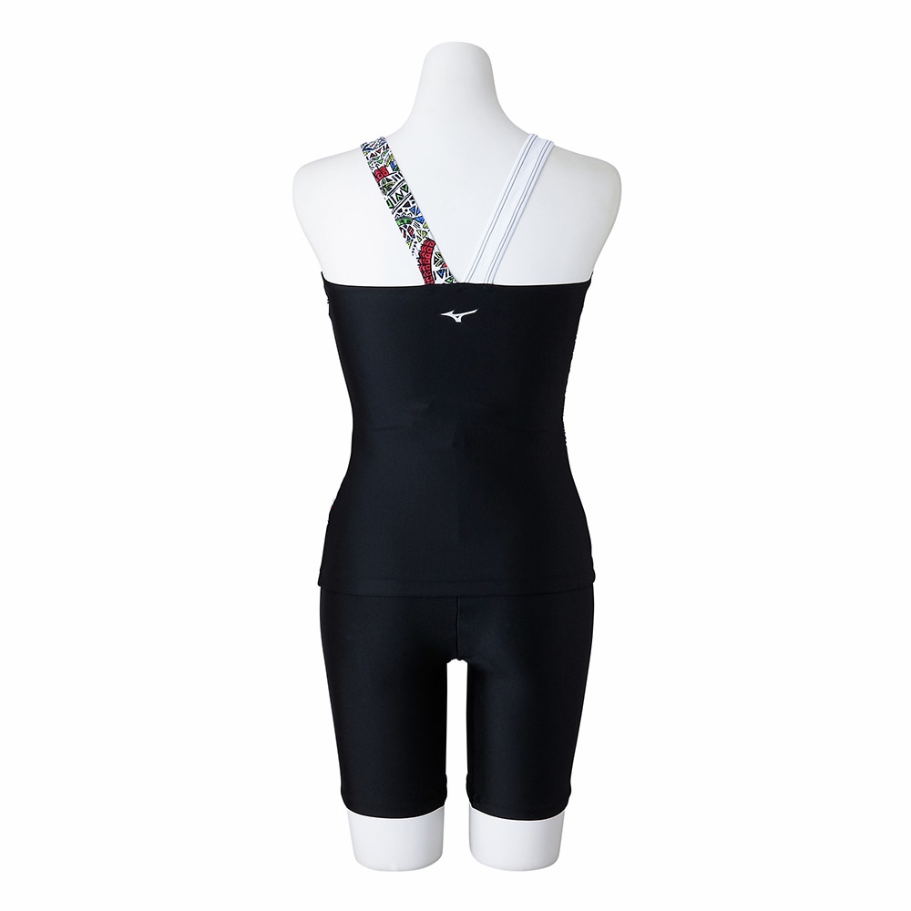 Stroke ONE】スイムフィットネス用セパレーツ(めくれにくいボタン付