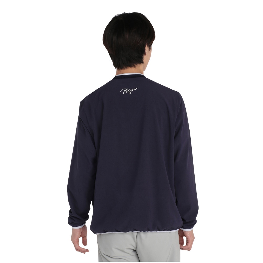 Vネックプルオーバーブルゾン|E2JEB585|アウター|ゴルフウエア|ミズノ