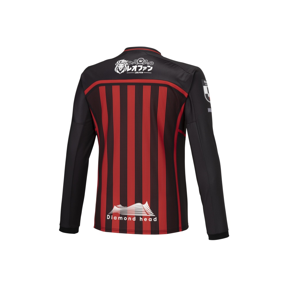 北海道コンサドーレ札幌 Kappa 赤 ジップアップ 長袖 Lサイズ 北海道