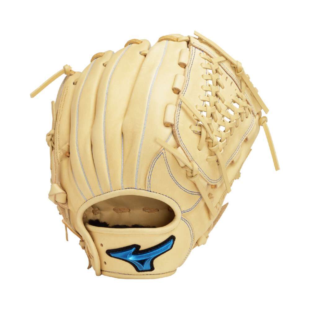 ミズノ一般軟式用ウィルドライブ ブルー(2025)オールラウンド用右投げ①