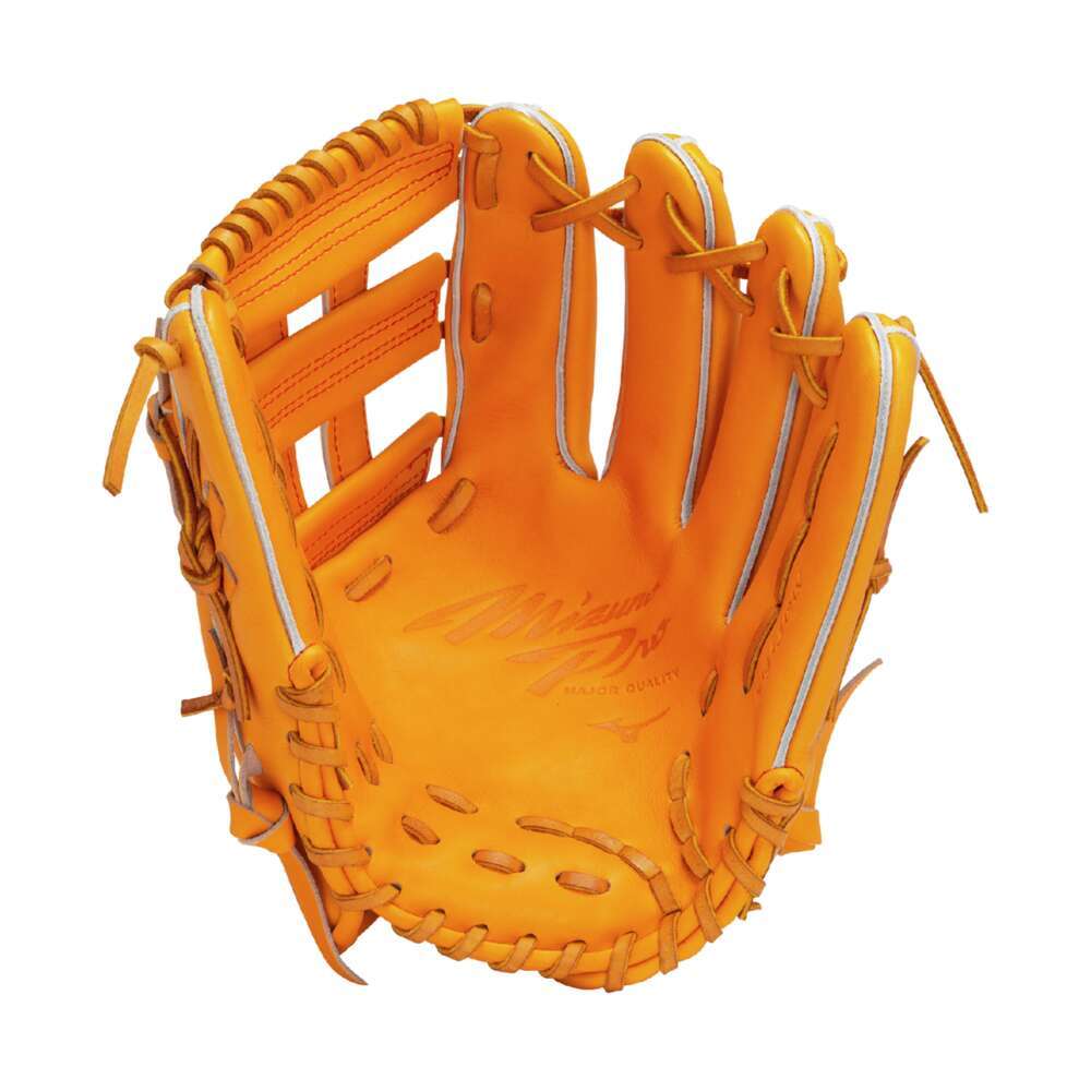 Mizuno Pro ミズプロ 野球用グローブ 硬式用 オレンジ MizunoPro 野球