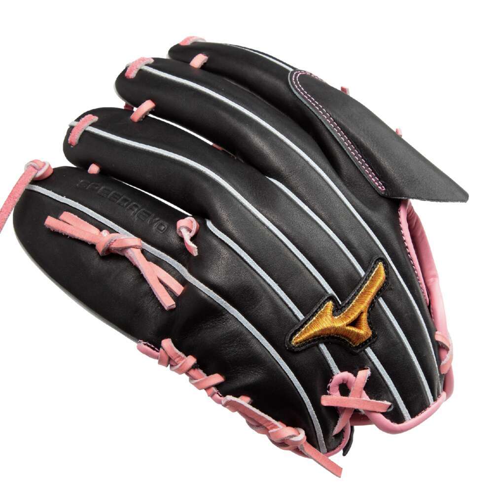 食*ん様 Mizuno 軟式グローブ 黒/ピンク 右利き用 楽天市場】少年野球