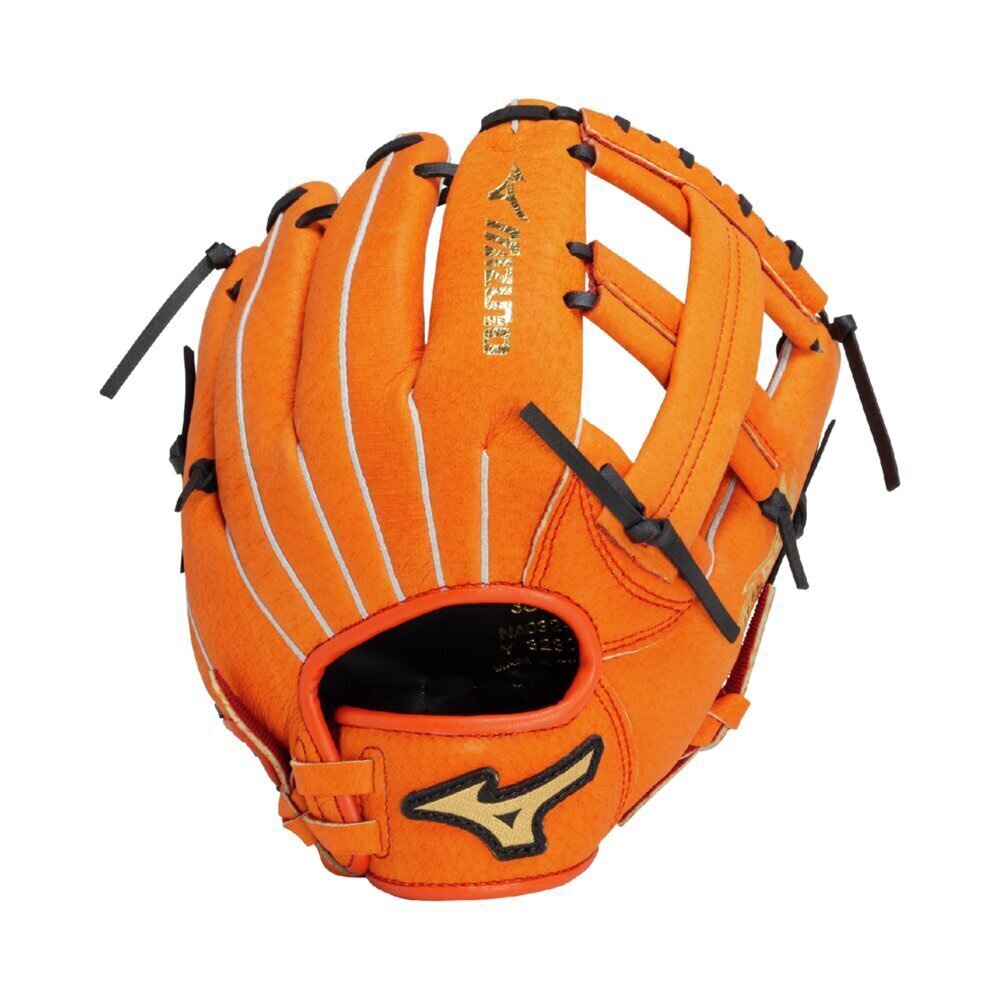Mizuno エボリューション グローブ 右手用 オレンジ 少年野球用 Mizuno