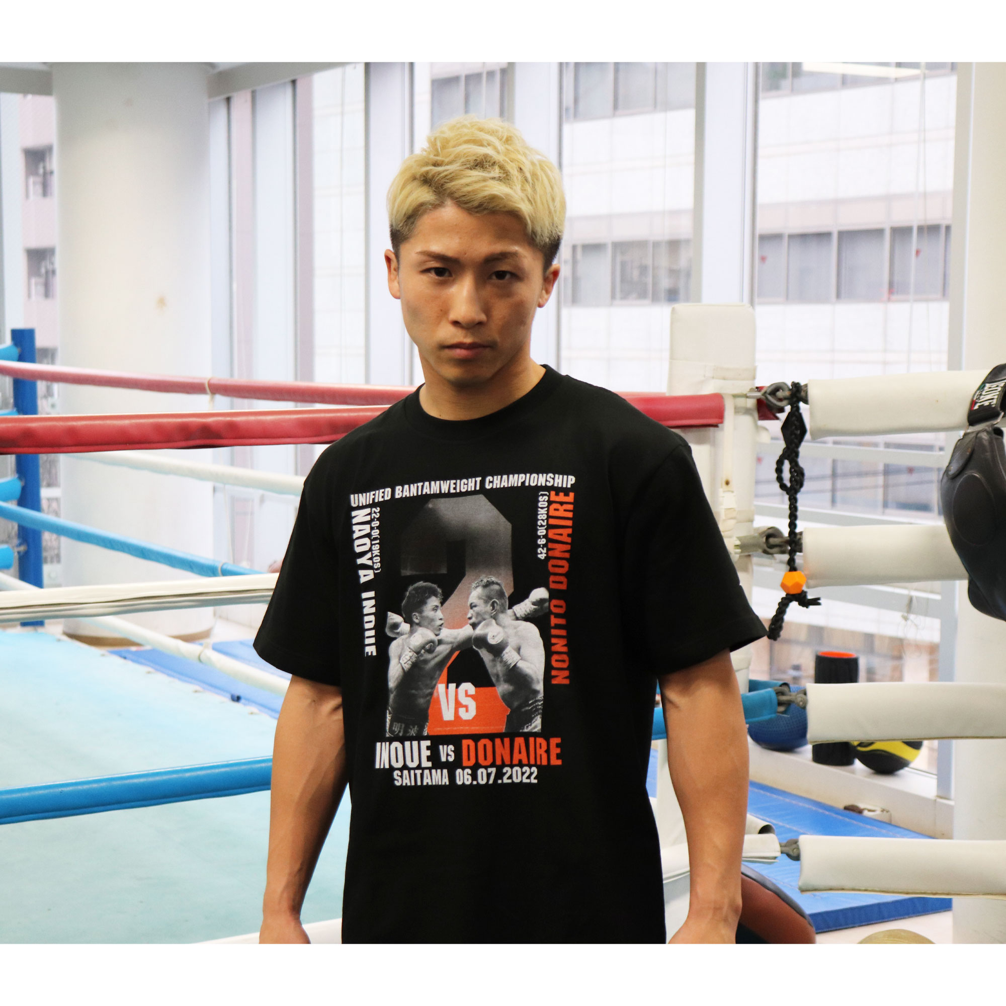 6.7 井上尚弥VSノニト・ドネア限定Tシャツ|32JA2600|ウエア|ボクシング