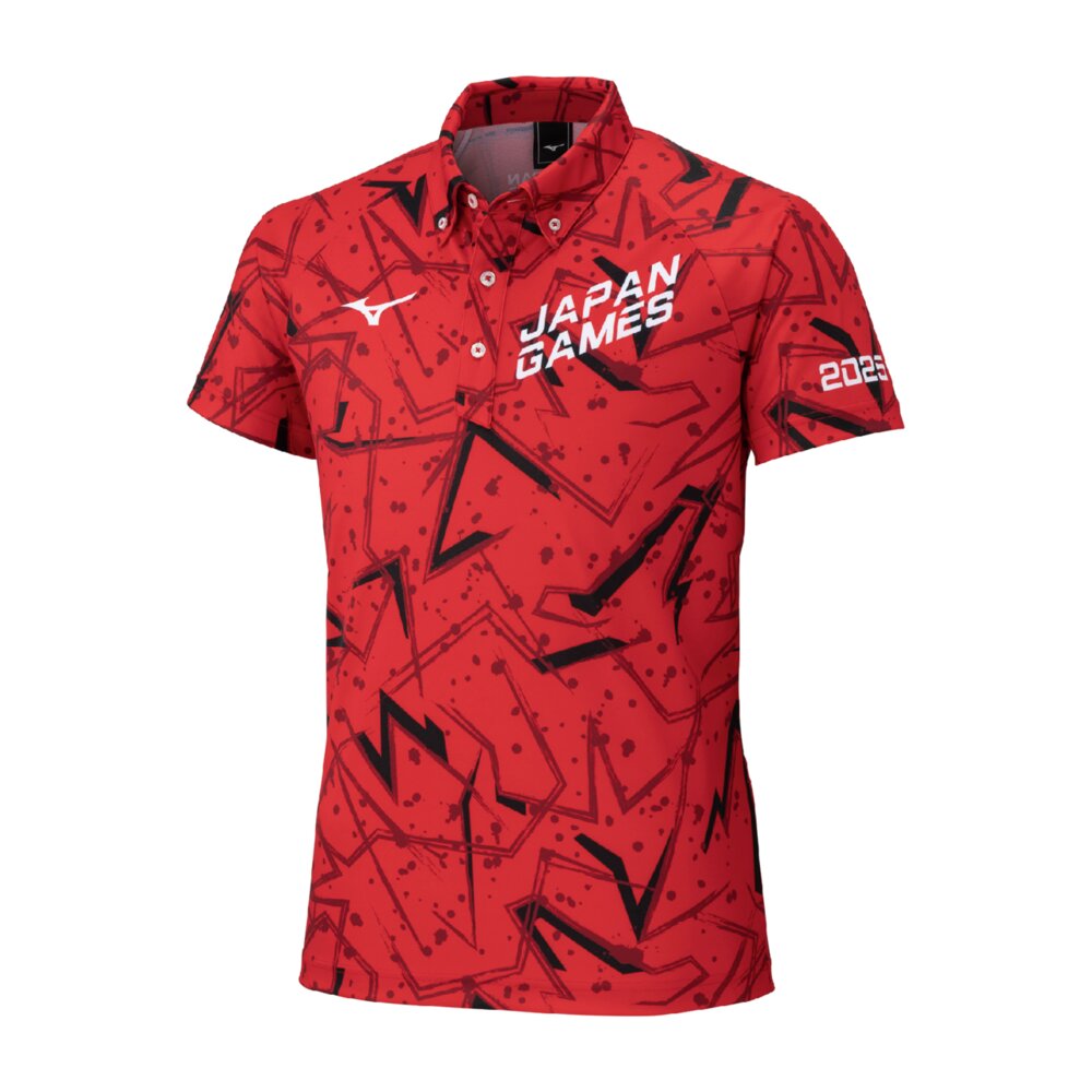 2025国スポ限定ポロシャツ|32JAD563|ミズノトレーニング|トレーニング