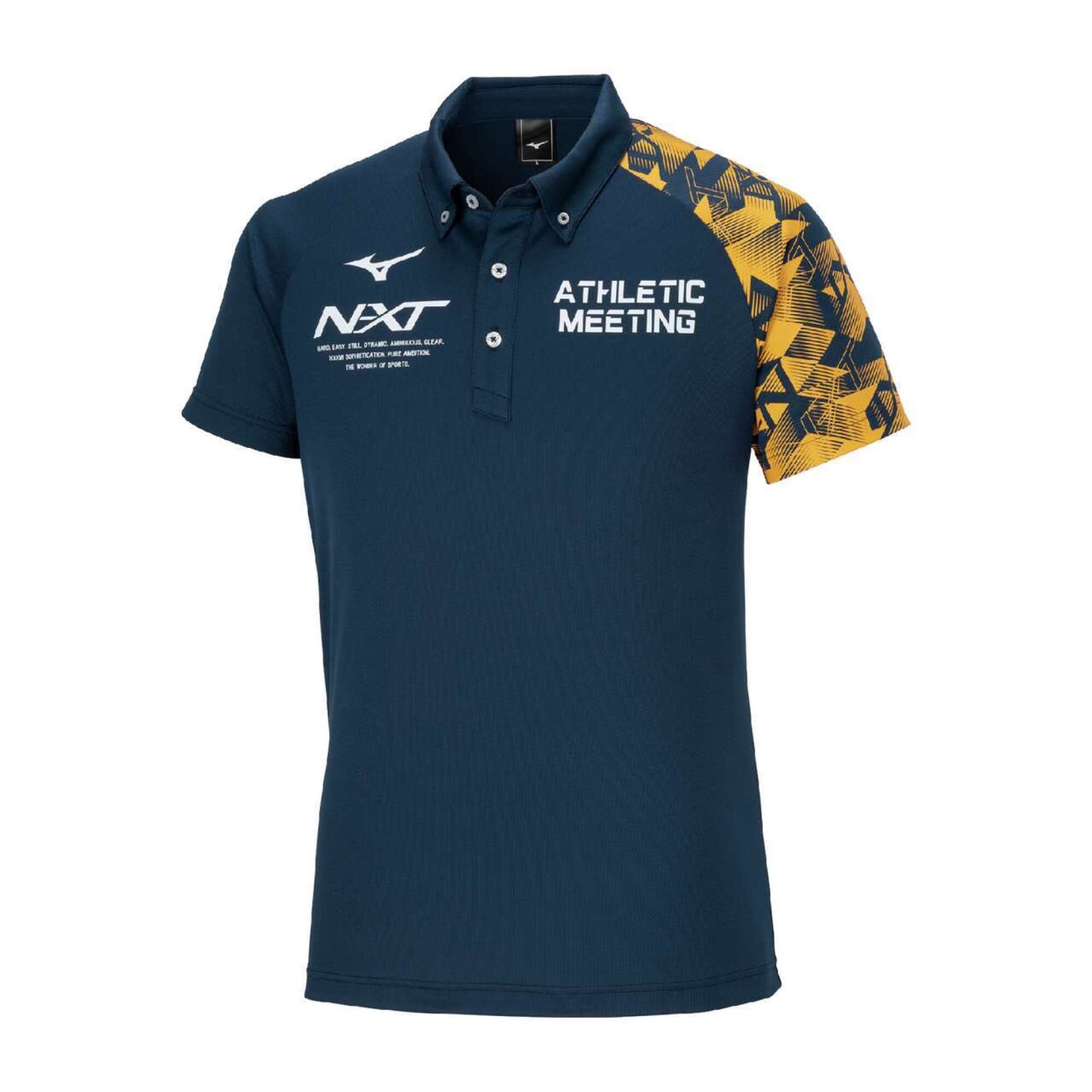 大会記念N-XT ポロシャツ|32JAV402|ミズノトレーニング|トレーニング