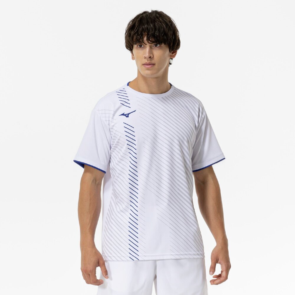 ゲームシャツ(ラケットスポーツ)|62JAC026|ウエア|テニス|ミズノ公式