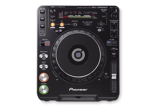 Professional CD Player CDJ-1000MK3 | アーカイブ | 商品のデザイン