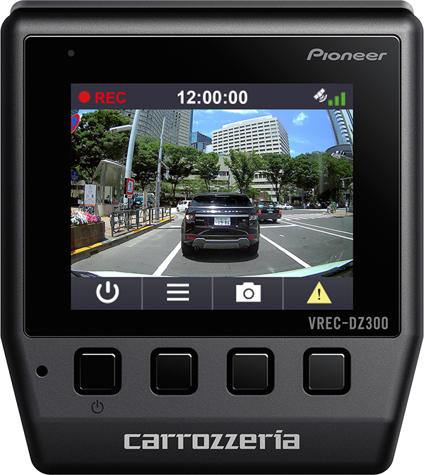 美中古carrozzeria VREC-DH300D ドライブレコーダー駐車監視 中古