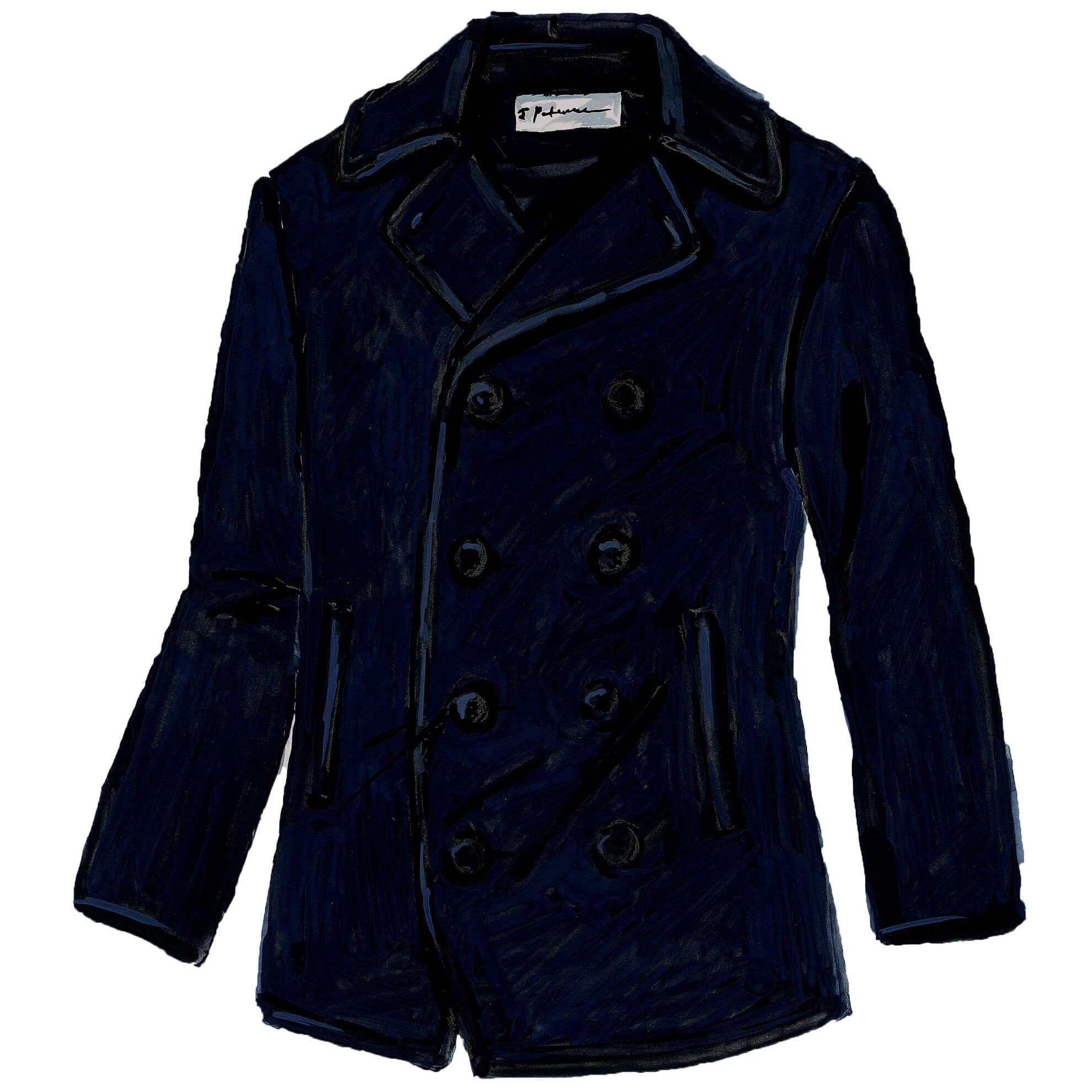 Men's US Navy Peacoat - The J. Peterman Company