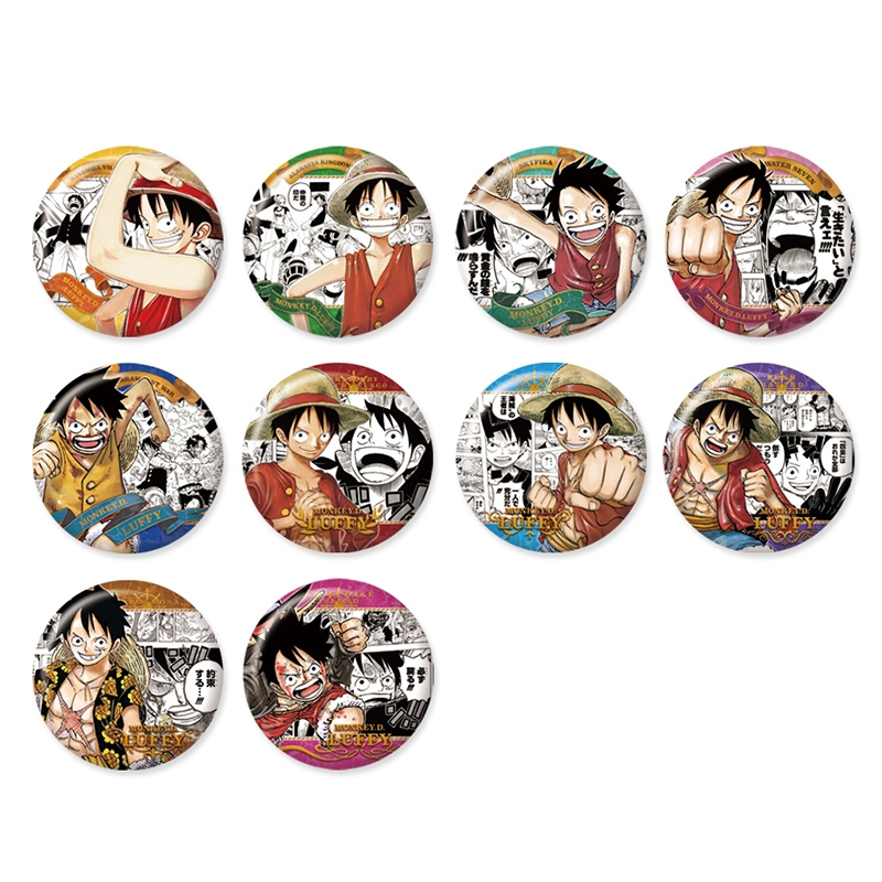 ワンピース ONE PIECE USJ プレミアサマー コビー 缶バッジ ワンピース