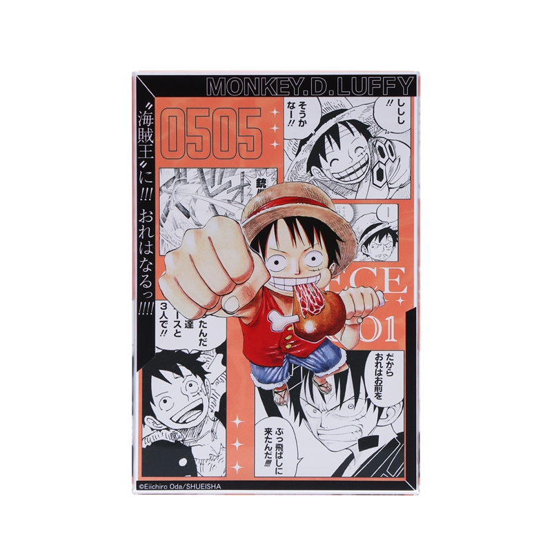 ONE PIECE』アクリルブロック “HEROES” モンキー・D