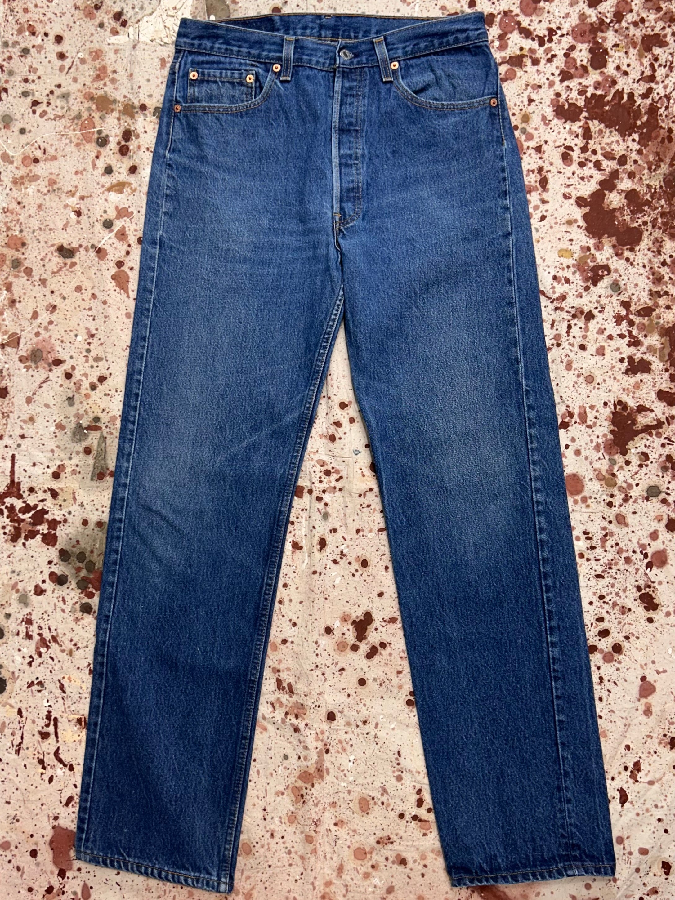 Vintage USA Levi's 501xx Good Dark Wash Denim Jeans (JYJ0924-292