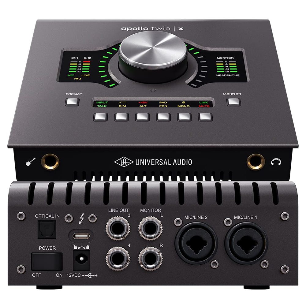 DTM・DAW UAD Apollo Twin X Quad Heritage Edition Universal Audio