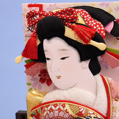 壁掛飾り 高さ46cm 13号押絵羽子板 雅 香梅 – 寿鳳人形の東芸
