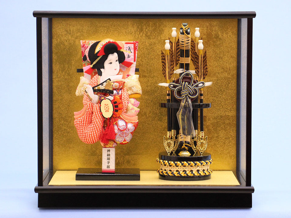 人形専門店の正月飾り羽子板、破魔弓2個セット – 寿鳳人形の東芸