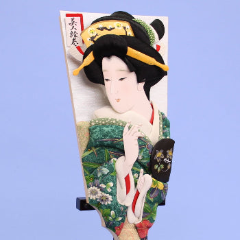 歌舞伎羽子板 8号め組 スタンド付き – 寿鳳人形の東芸