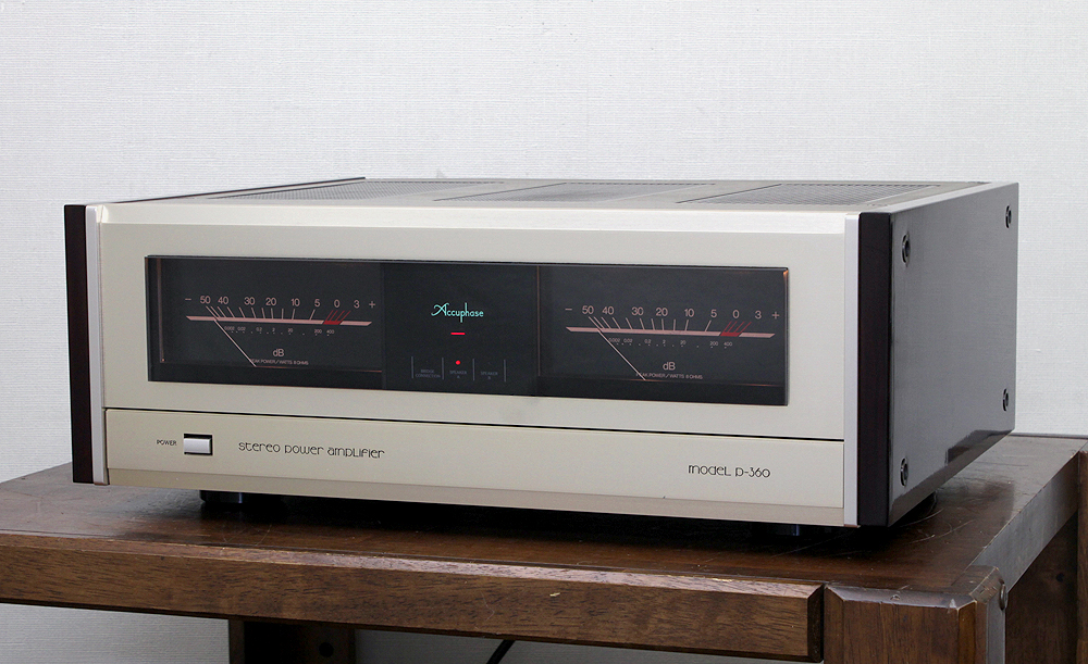 Accuphase アキュフェーズ P-360 パワーアンプ - 中古オーディオの販売