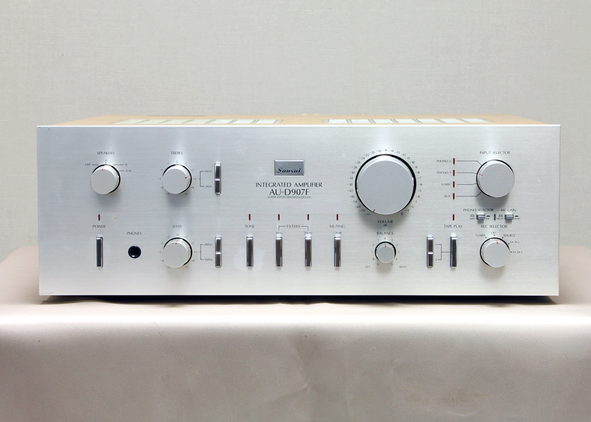 SANSUI AU-D907F プリメインアンプ - 中古オーディオの販売や買取なら