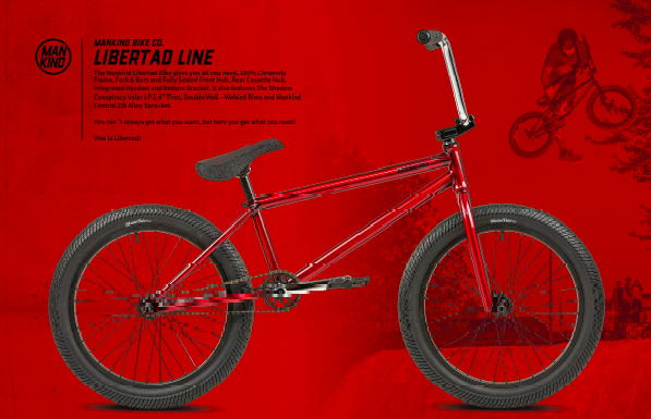 Mankind マンカインド◾️JUSTIS BMX 自転車 フレーム 20インチ