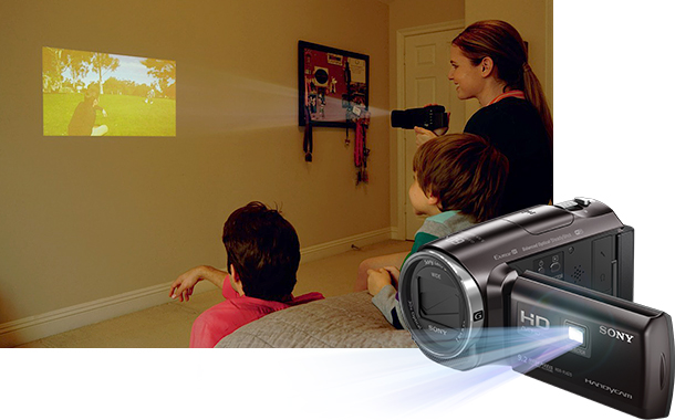 超オススメ】Sonyのハンディカム『プロジェクター内蔵ビデオカメラ』が