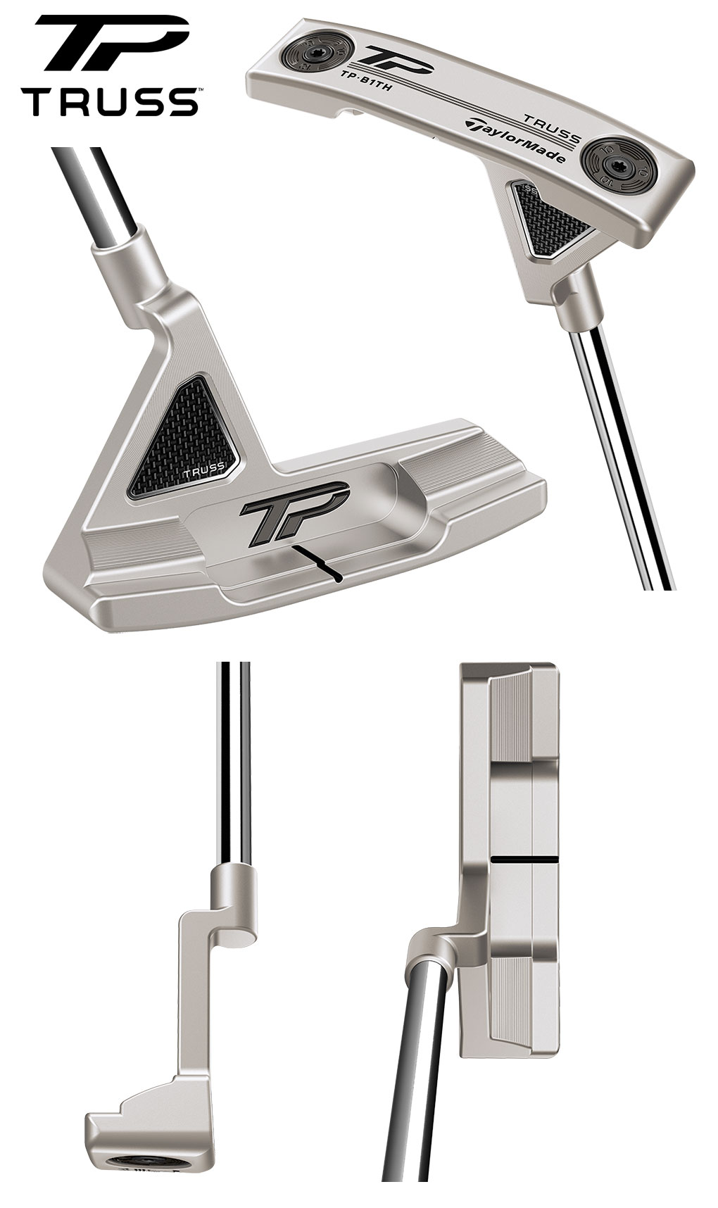 毎日発送】【レフティ】テーラーメイド TP Truss TP トラス パター