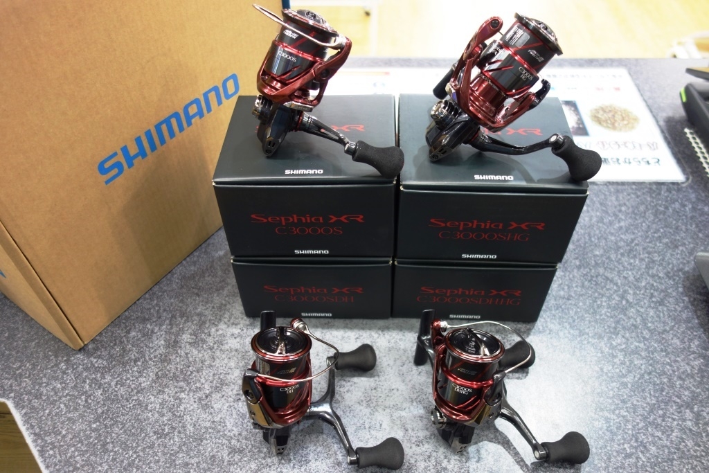シマノ新製品リール『25 セフィア XR』入荷致しました。-かめや釣具